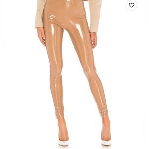 Commando, faux patent leather leggings size xs Cocoa